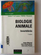 PICAUD-BAEHR-MAISSIAT Biologie animale. Invertbrs.  1998 (Dunod)