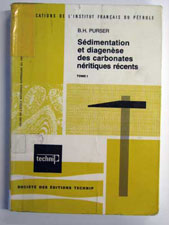 PURSER Sdimentation et diagense des carbonates nritique  tome 1. 1980 Technip